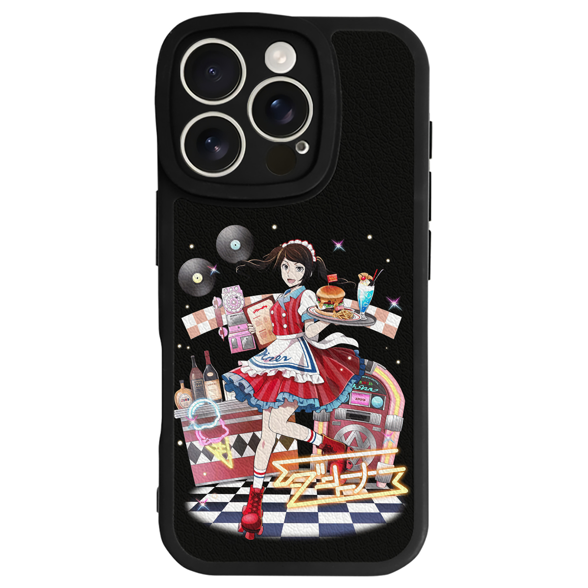 （画像用） 文豪ストレイドッグス Bungo Stray Dogs 【iPhone 16シリーズ対応】シリコンスマホケース（レザー調） 材質：シリコン